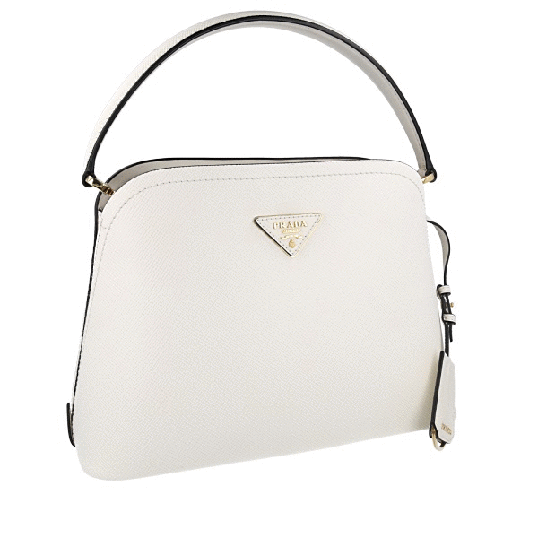 PRADA Saffiano Leather Matinee Shoulder Bag / Handbag