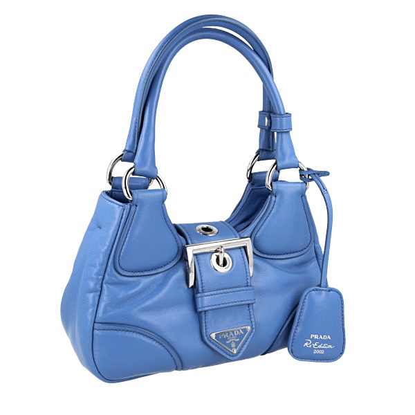 バッグ PRADA moon leather shoulder bag Moon Small leather shoulder bag in black - Prada | Mytheresa