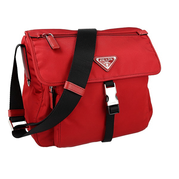 クロネコ　PRADA messenger bag Prada - Re-Nylon messenger bag black - The Corner