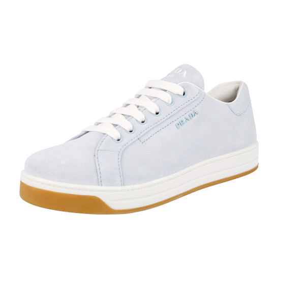 light blue prada shoes