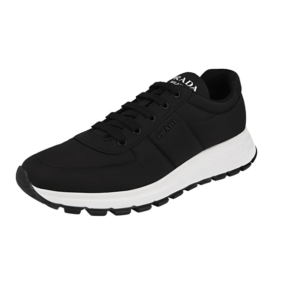 PRADA SPORTスニーカー Prada Sport Crocodile Animal Print Sneakers - Black Sneakers