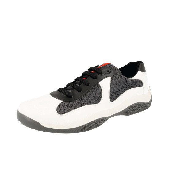 PRADA AMERICAS CUP LIMITED EDITION SNEAKERS WHITE GRAY NEW