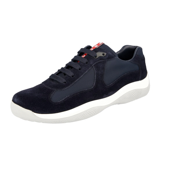 prada americas cup suede sneaker
