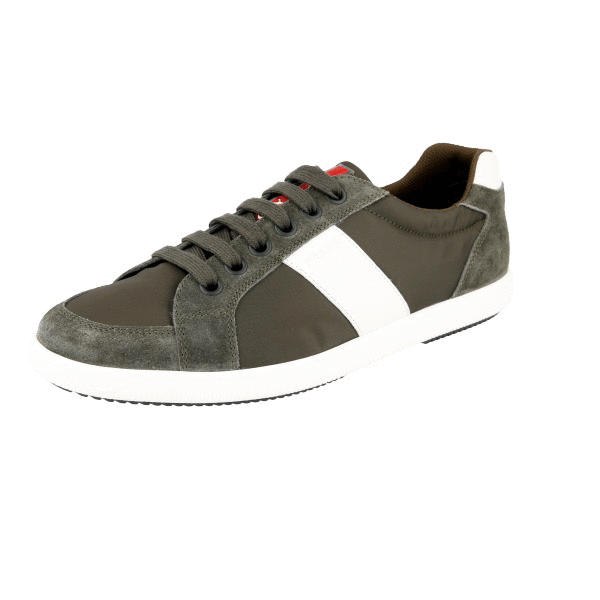green prada trainers