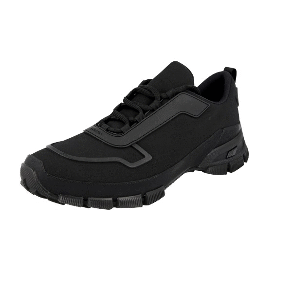 PRADA Crosssection Stealth Sneakers 4E3458 Solid Black - NEW - US