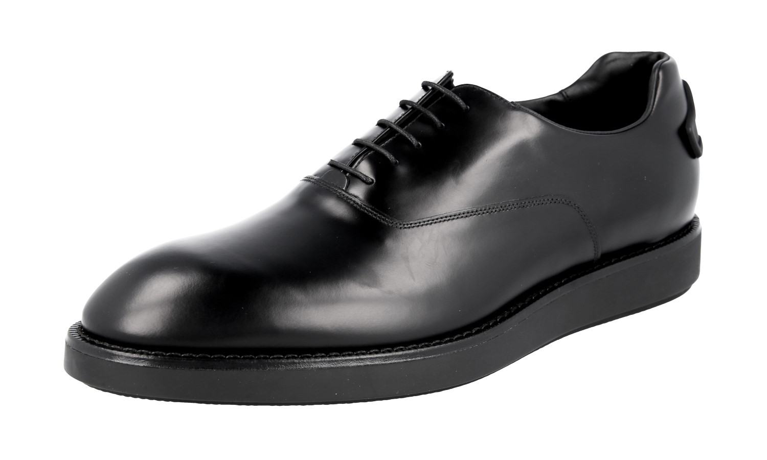 【初売り】 BLACK 2EE253 SHOES BUSINESS OXFORD PRADA AUTH LEATHER US NEW ワンピース