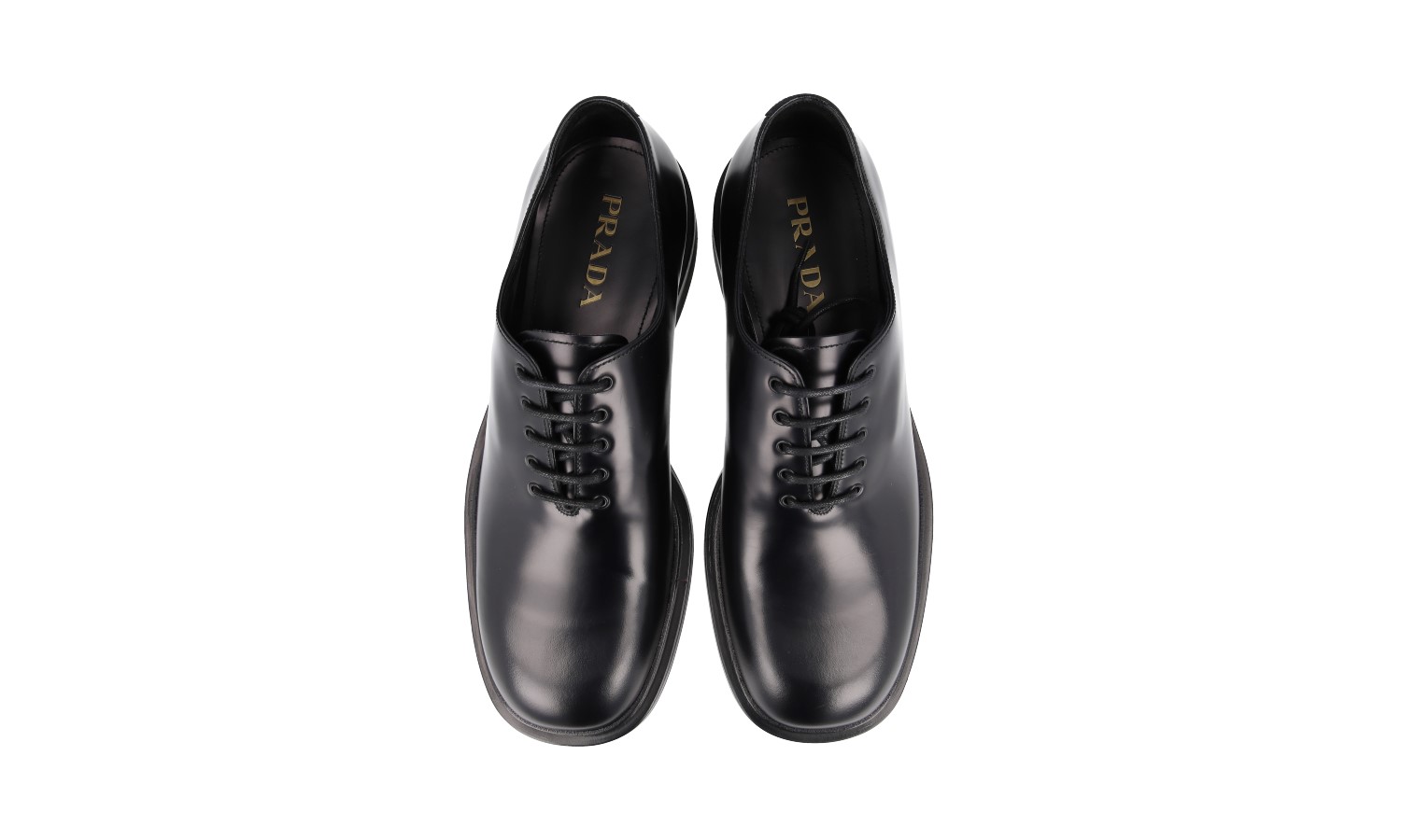 ローファー・オックスフォード PRADA Women Laced up Shoes 1D985NFD040 055 F0002 NERO BLACK Prada Women's Oxford Shoe, Size 40 EU