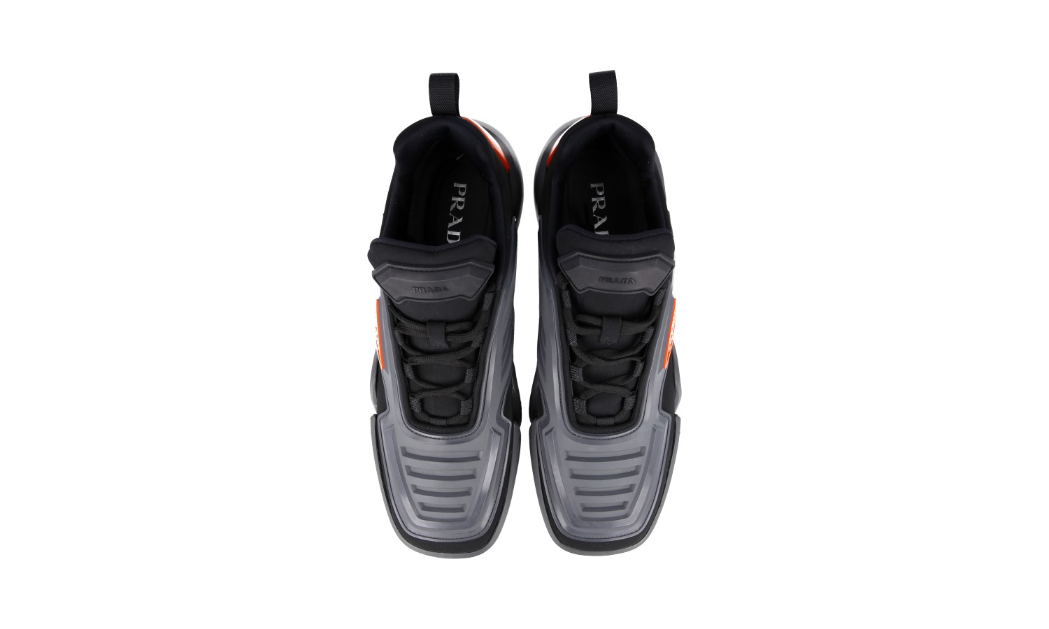 LUXURY PRADA TECHNO STRETCH SNEAKERS SHOES 2EG314 GREY NEW LUXURY PRADA TECHNO STRETCH SNEAKERS SHOES 2EG314 GREY NEW
