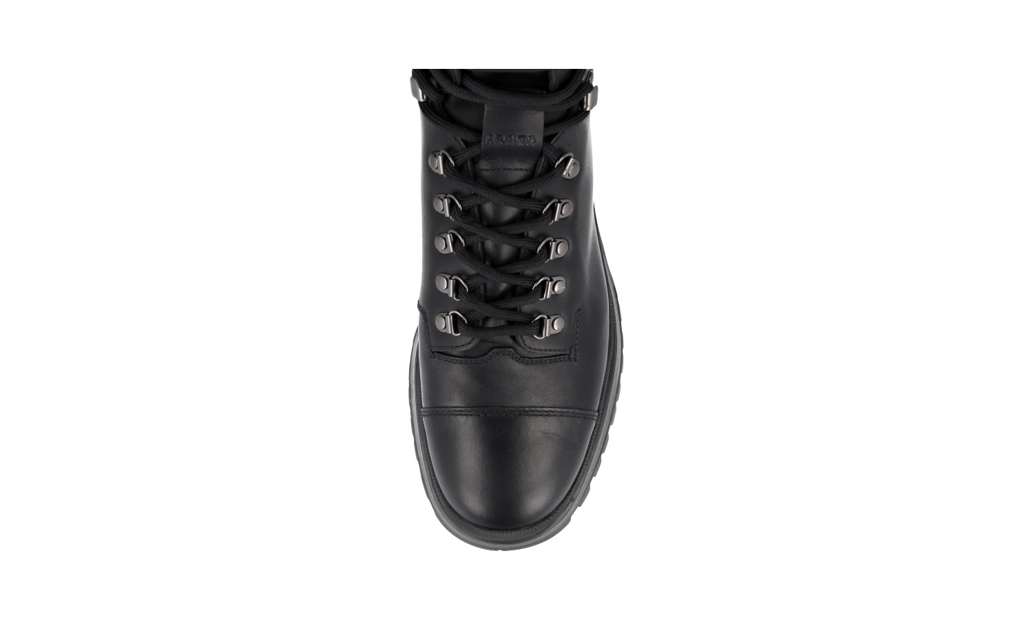 PRADA 36 1/2 22.5 ミュール イタリア製 ブラック/RC116