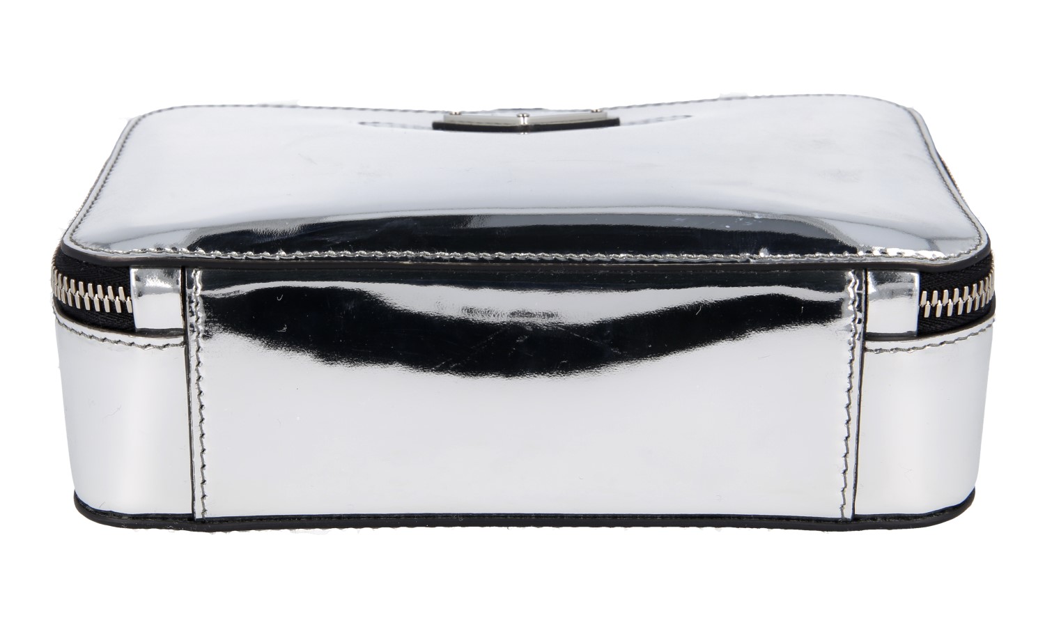 LUXURY PRADA BRIQUE CHROME SHOULDER BAG HANDBAG 2VH070
