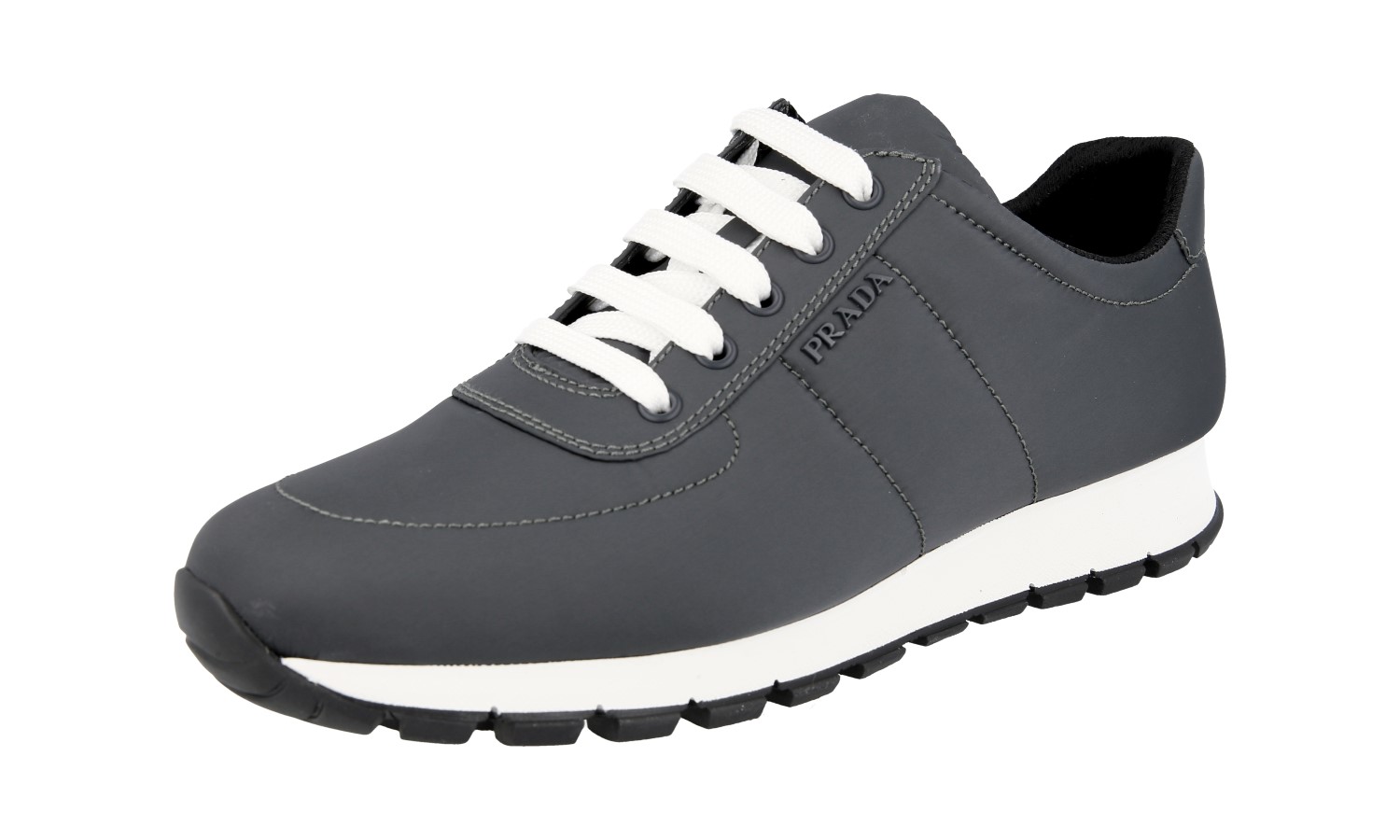 PRADA 37 24.0 バレエシューズ エナメル ブラック /KC63 PRADA プラダ バレエシューズ フラットシューズ 黒 ブラック 37