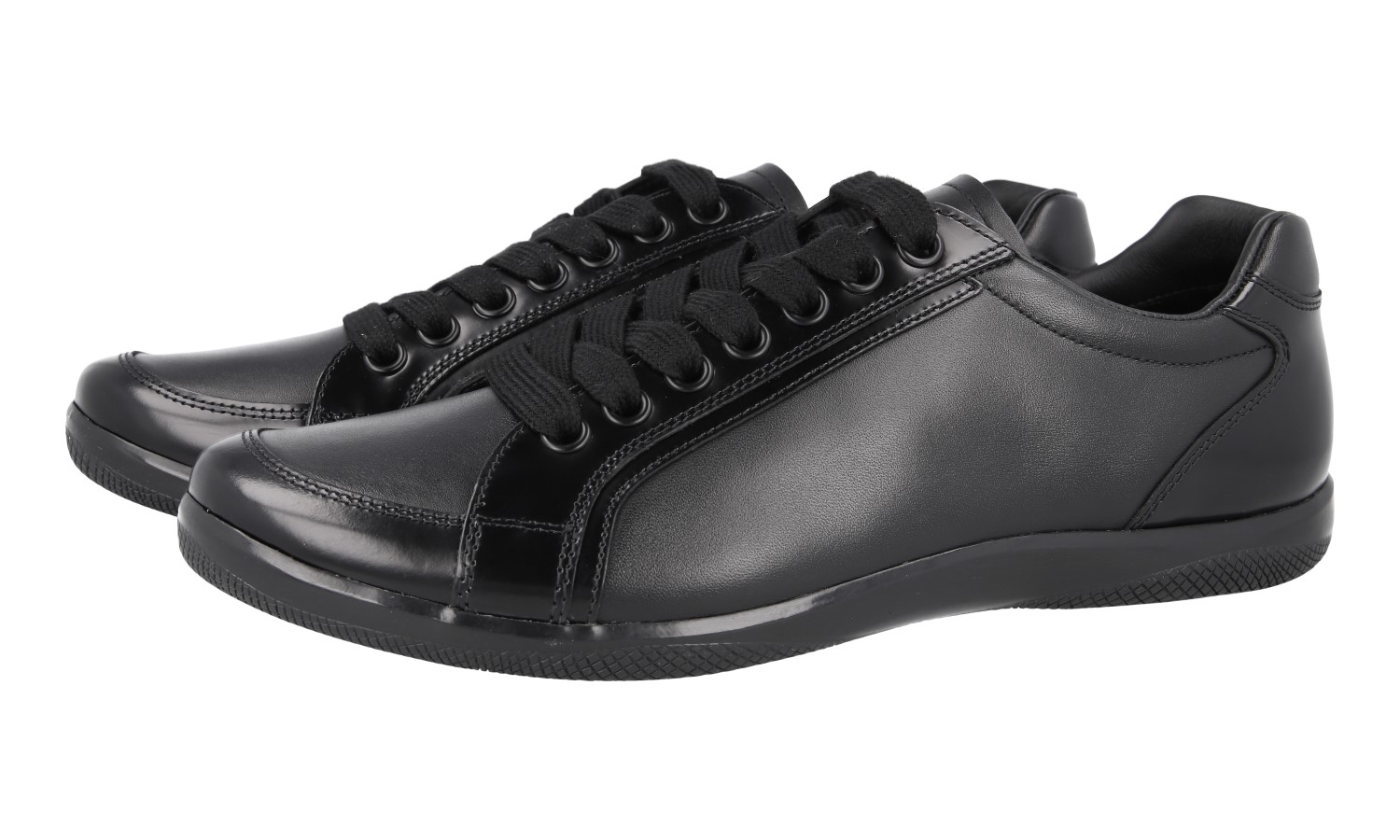 24PF new/PRADA レザースニーカー Sneakers Black 4E2439_1OS3_F0002_0041.jpg