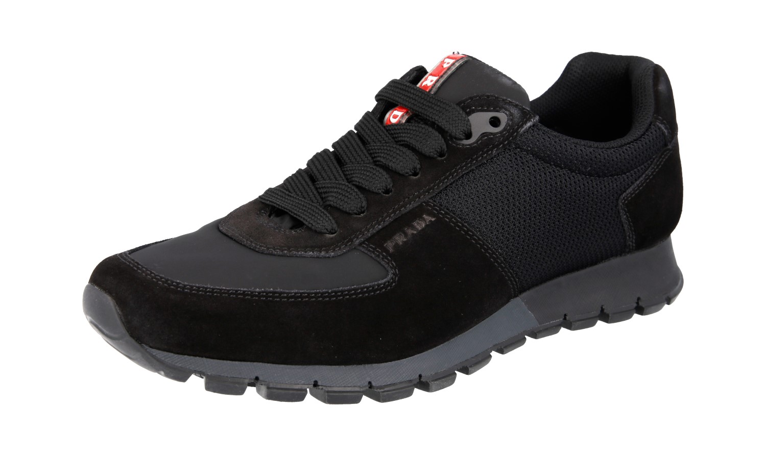 スニーカー PRADA Men Sneakers 2EG325 A21F0700 Black Black Prada America's Cup Original Sneakers | PRADA