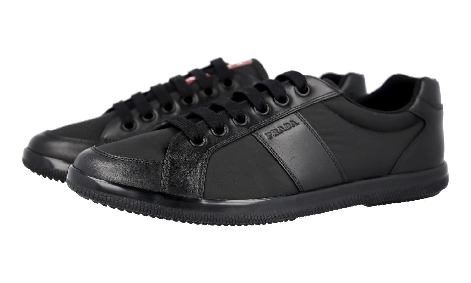 prada shoes black