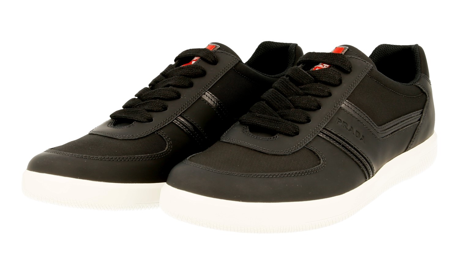 prada high heel sneakers