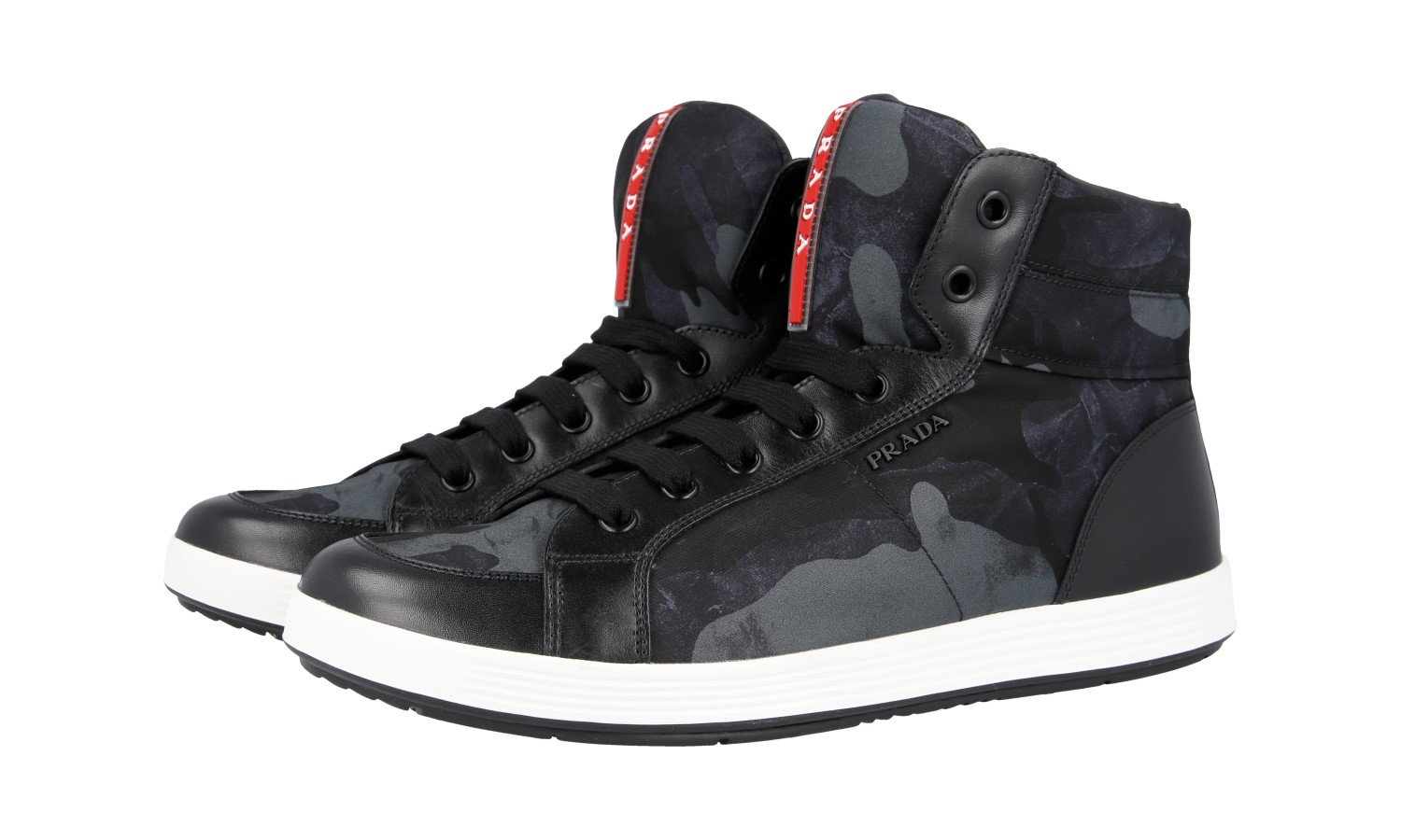 prada high top trainers