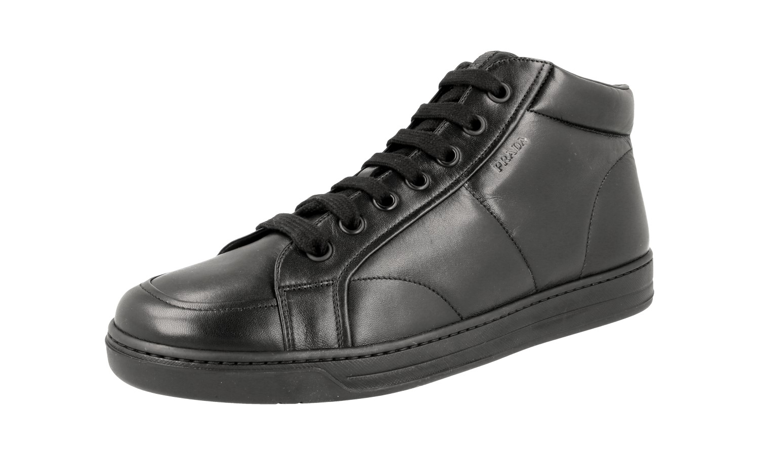 prada black high tops