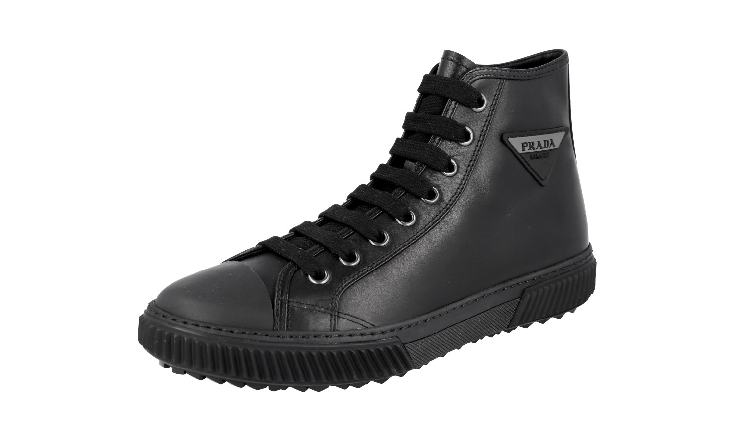 prada black high tops